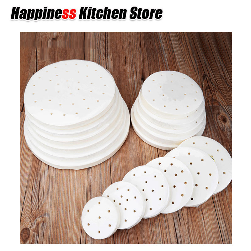 Kitchen Use Hamburger Press Machine 400pcs Oil Absorbing Paper 100mm/130mm Suitable for AM10/AM13 Machine