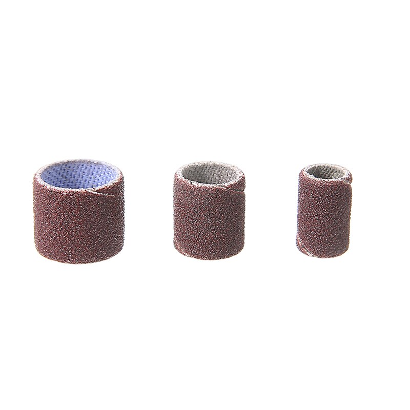 132pcs Dremel Grit Sanding Bands Multi-function Sandpaper Nail Polishing Wood Carving Drill Bits Abrasive Rotary Tool