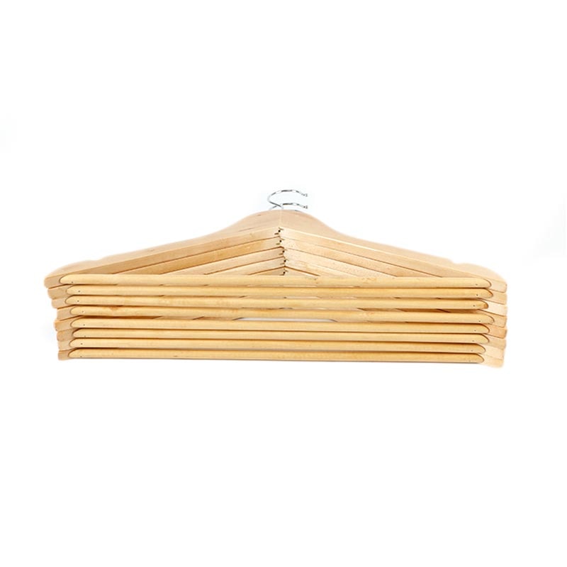 Cintre en bois Durable Anti déformation | Support de rangement Anti déformation pour vêtements jupe robe adulte, cintre présentoir pour vêtements
