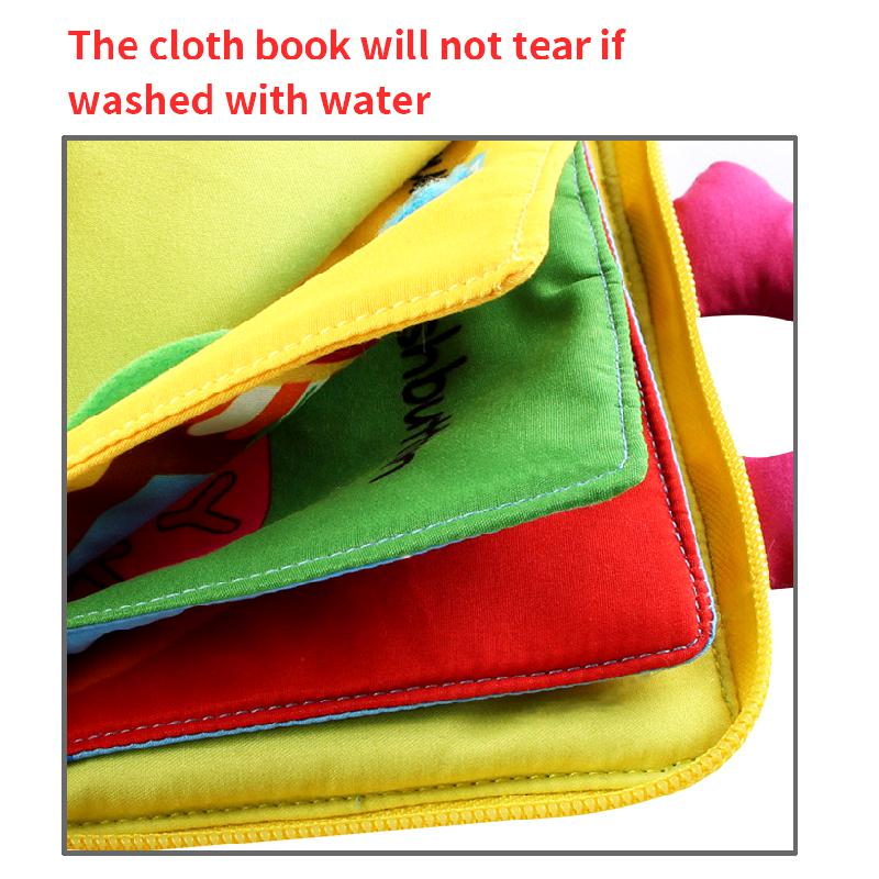 Educatief Baby Speelgoed Baby Kinderen Early Development Doek Boeken Vroeg Leren Onderwijs Zintuiglijke Verlichting Boeken Baby Speelgoed