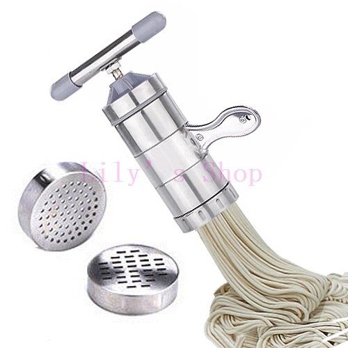Manual noddles pasta maker stainless steel noodle pressing making machines Spaghetti pasta cutter Home kitchen cooking tools