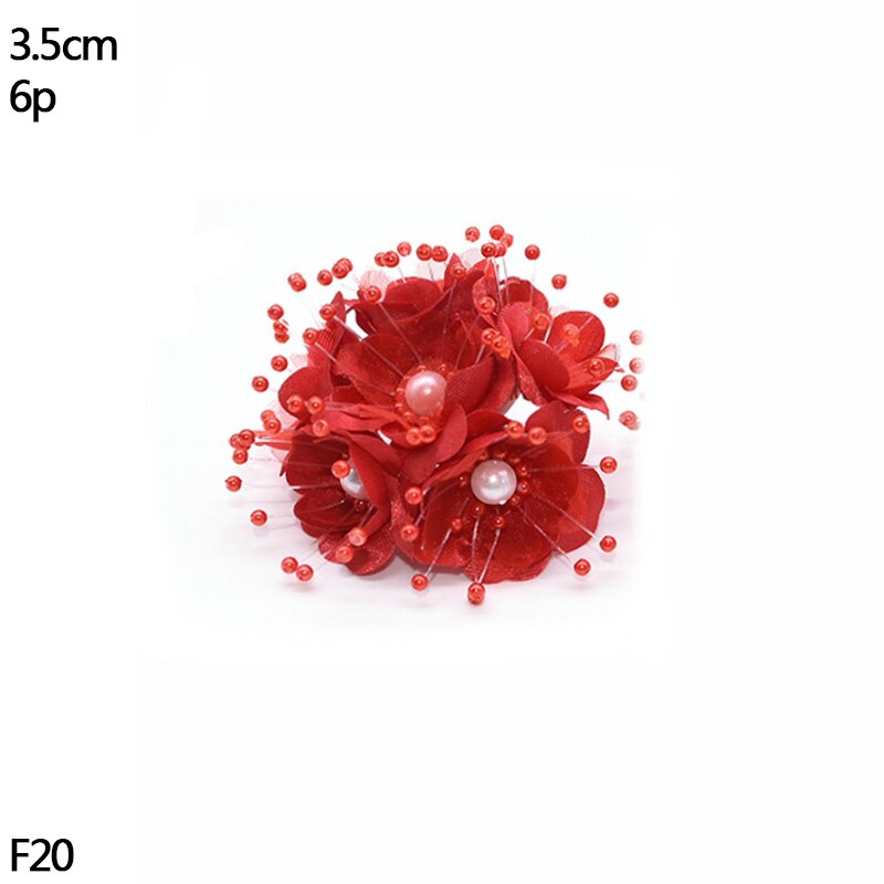 Lot de 1 assortiment de baies de cerisier | Rouge, bricolage, boîte de gâteau de mariage, couronne, décoration de noël du nouvel an: F20