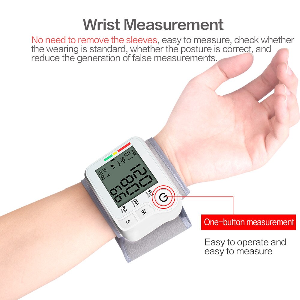 Blood Oxygen Monitor Pulsoxymeter Zuurstofverzadiging Monitor Arm Bloeddrukmeter Bp Bloeddrukmeter Tonometer