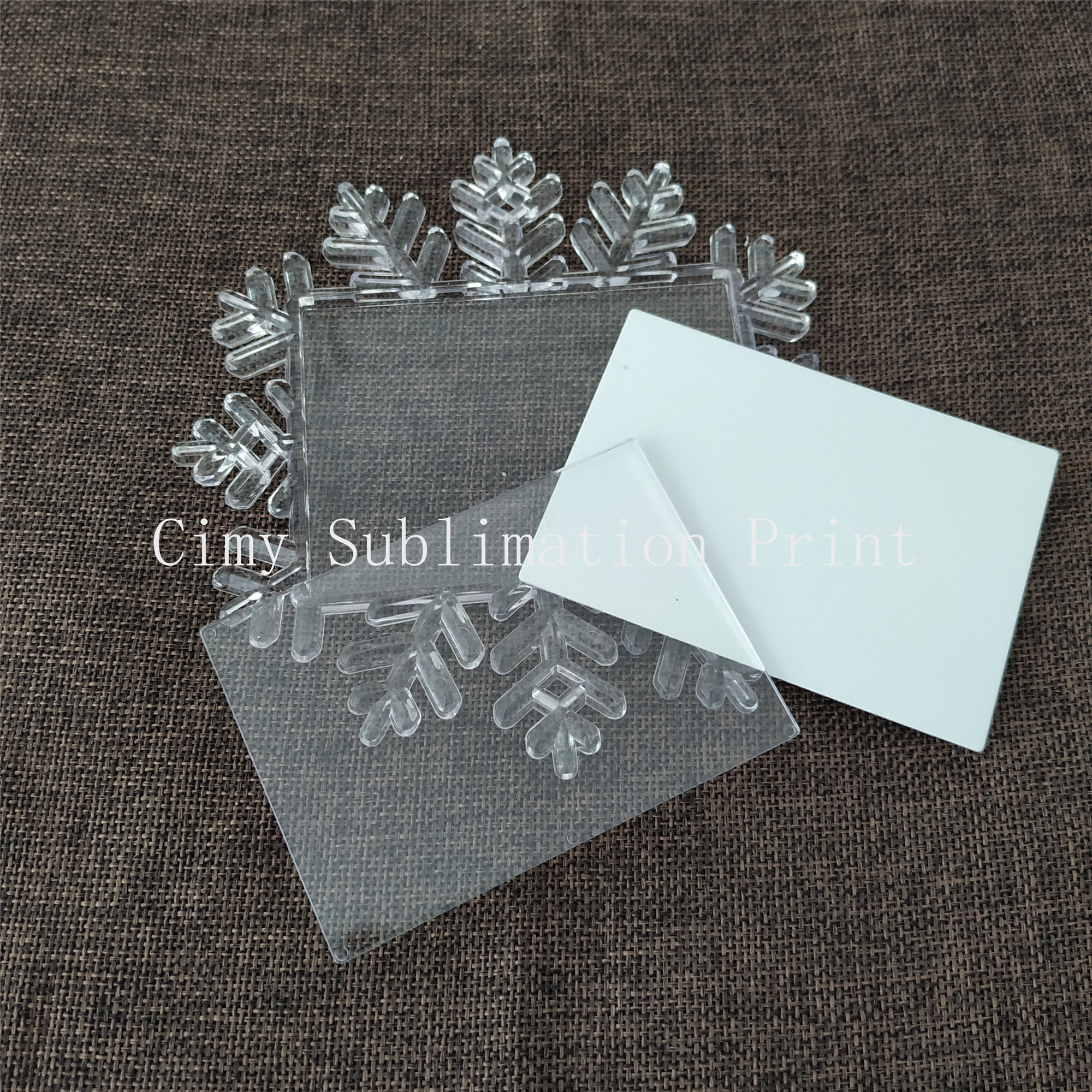 12 stuks/partijen blanco sublimatie kerstdecoratie hanger voor sublimatie inkt transfer printen hittepers diy knutsel print