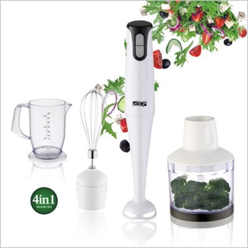 Four-In-One Multifunctional Food Processor Ground Meat Food Processor Soy Milk Machine Electric Juicer Blender Juice: UK