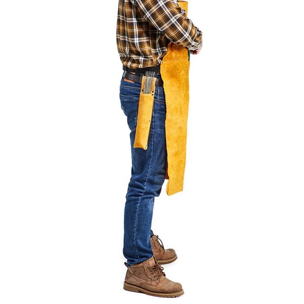Leather Rod Holder Welding Electrode Storage Can - Welding Tools Rod Bag