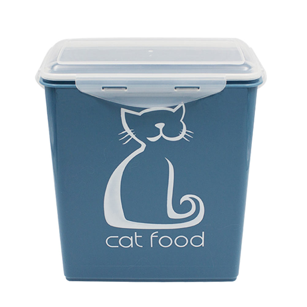 5,8 L ABS Abdichtung Haustier Hundefutter Halfter Kunststoff Eimer Getreide Lagerung Eimer Frische-halten Dichtung Haushalt Katze Container zubehör