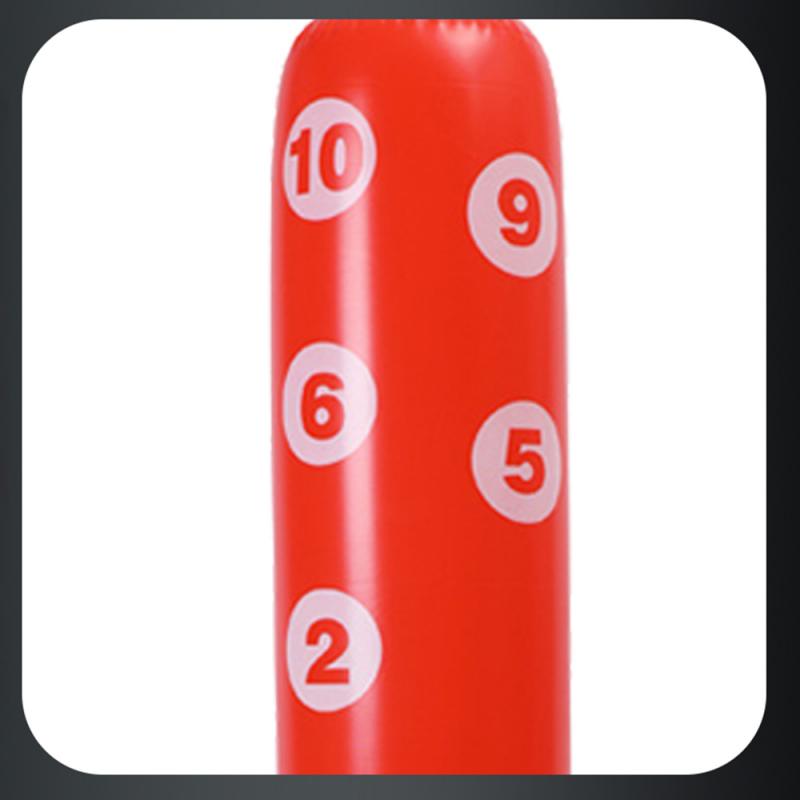 Training Fitness Boxing Punching Bag Free Standing Boxing Punch 1.6m Inflatable Bag Training Indoor Musculation Sandbag