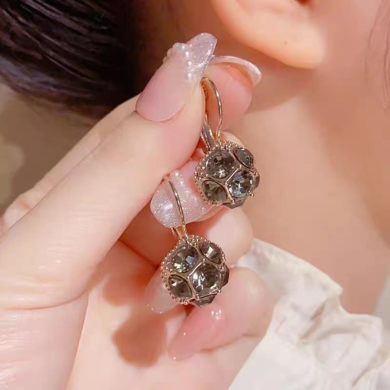 Modetrend, einzigartiges , elegante und exquisit Weihnachts-Rosa-Schneeflocken-Ohrringe für Frauen, Schmuck, Hochzeit, Party, Prämie