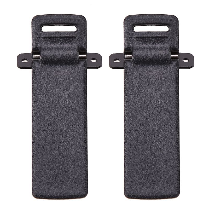 2Pcs Walkie Talkie Ersatzteil Zurück Gürtel Clip für Baofeng 2-way Radio UV5R Für Baofeng intercom UV5R / 5RA / 5R + / 5RB / 5RC #8: Default Title