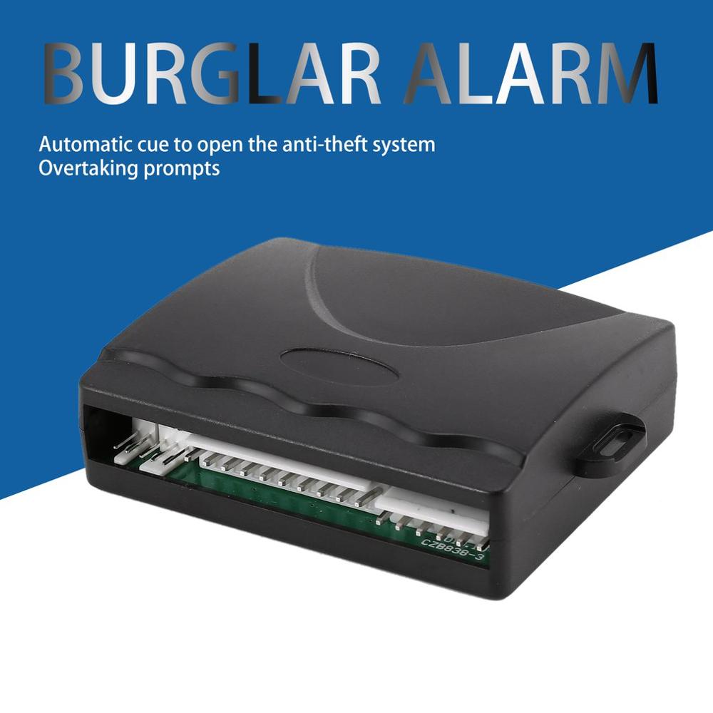 Universal Vehicle Remote Central Lock Keyless Entry System 2 Car Door Remote Central Locking Kit + Anti-theft Alarm Tool Set