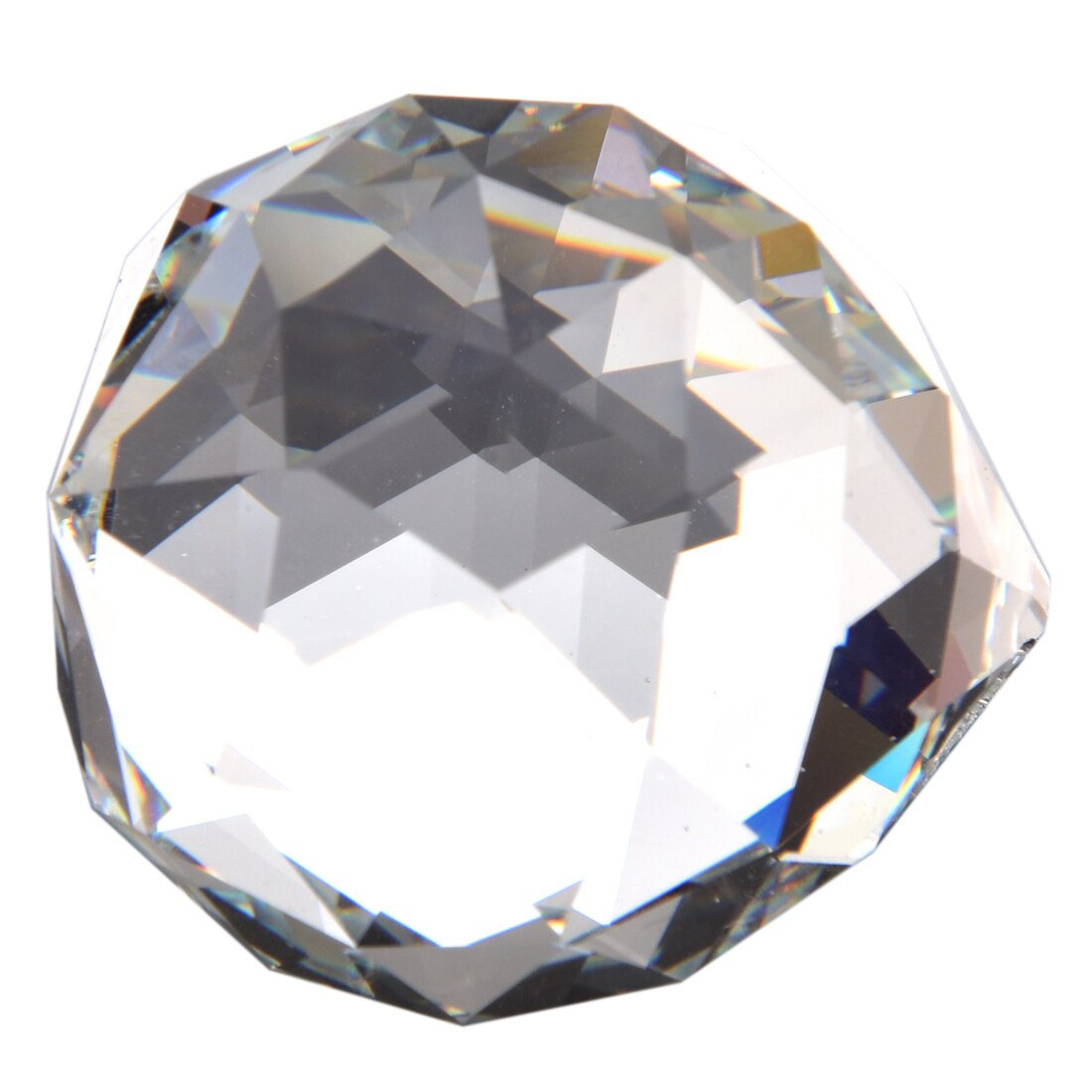 40 mm Feng Shui Faceted Decorating Crystal Ball (Clear)