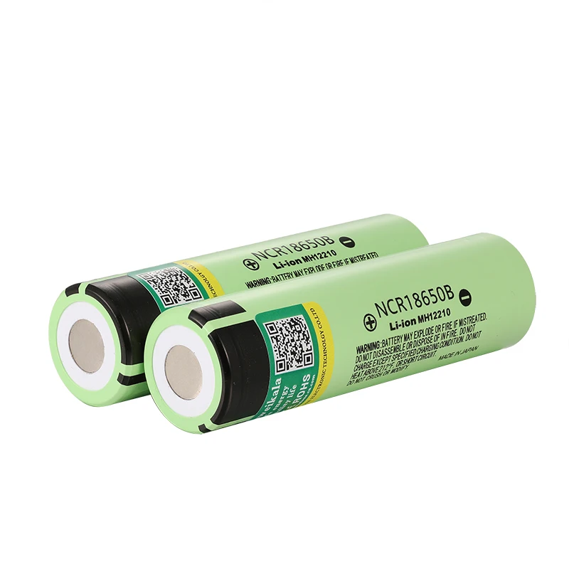 18650 batterier genopladeligt batteri 3.7v 2600 mah  mh12210 2600 mah ncr 18650b batteri til elektronisk cigaret lommelygte