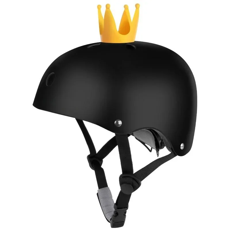 Kids Skateboard Bicycle Helmet Aults Adjustable Motorcycle Helmet with Crown Scooter Balance Bike Riding Protective Gear: S / Burgundy