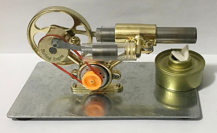 Miniature Stirling engine model Physics Educational Toy Teaching Resources Science Experiment Kit