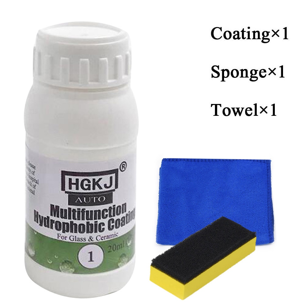 Revêtement hydrophobe Nano 20ml 1 * serviette | Agent imperméable vêtements durables