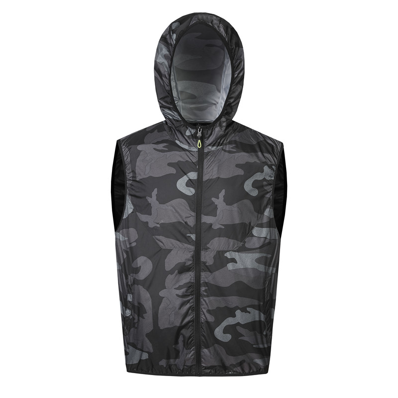 Zomerse visvest, koelvest voor mannen, ventilatorvest, airconditioningkleding voor vrouwen, ventilatorkleding, klimvest, koelvest voor het lichaam.