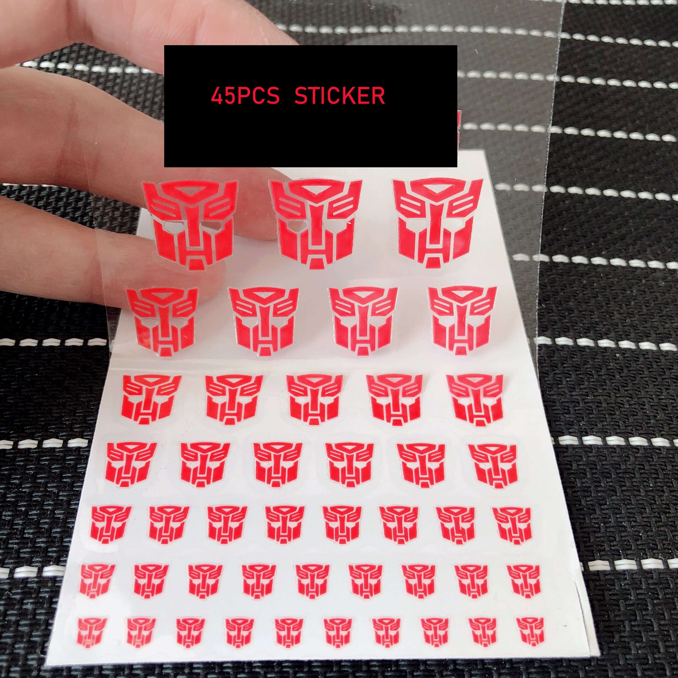 45Pcs Transformatie Robot Speelgoed G1 Sticker Symbool Decal Voor Custom Diy Speelgoed Accessoires Decoratie: 13