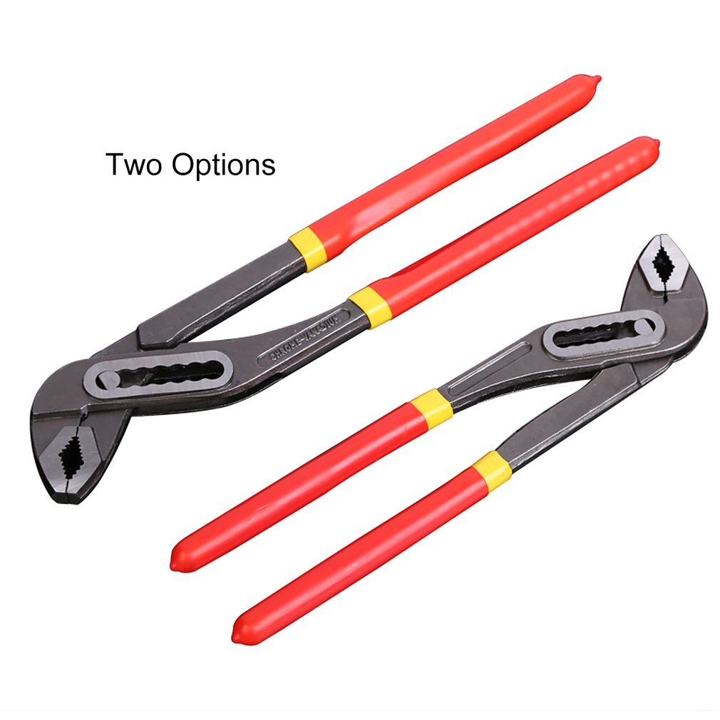 10Inch/12Inch Water Pump Pliers Quick-release Plumbing Pliers Havy Duty Straight Jaw Groove Joint Plier Manual Tools