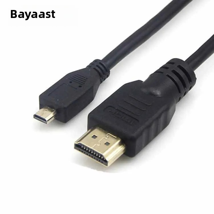 1.5 meter mikro-hdmi till hdmi-kabel datoranslutning hd-kabel a till d-omvandlare kontorsdatorhårdvarukablar