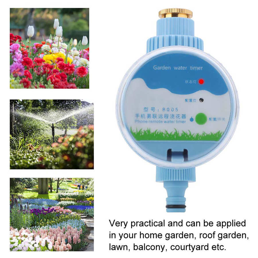 Elektronische Wi-Fi Fernbedienung Automatische Garten Wasser Timer Clever Telefon Kontrolle Intelligente Garten Bewässerung System