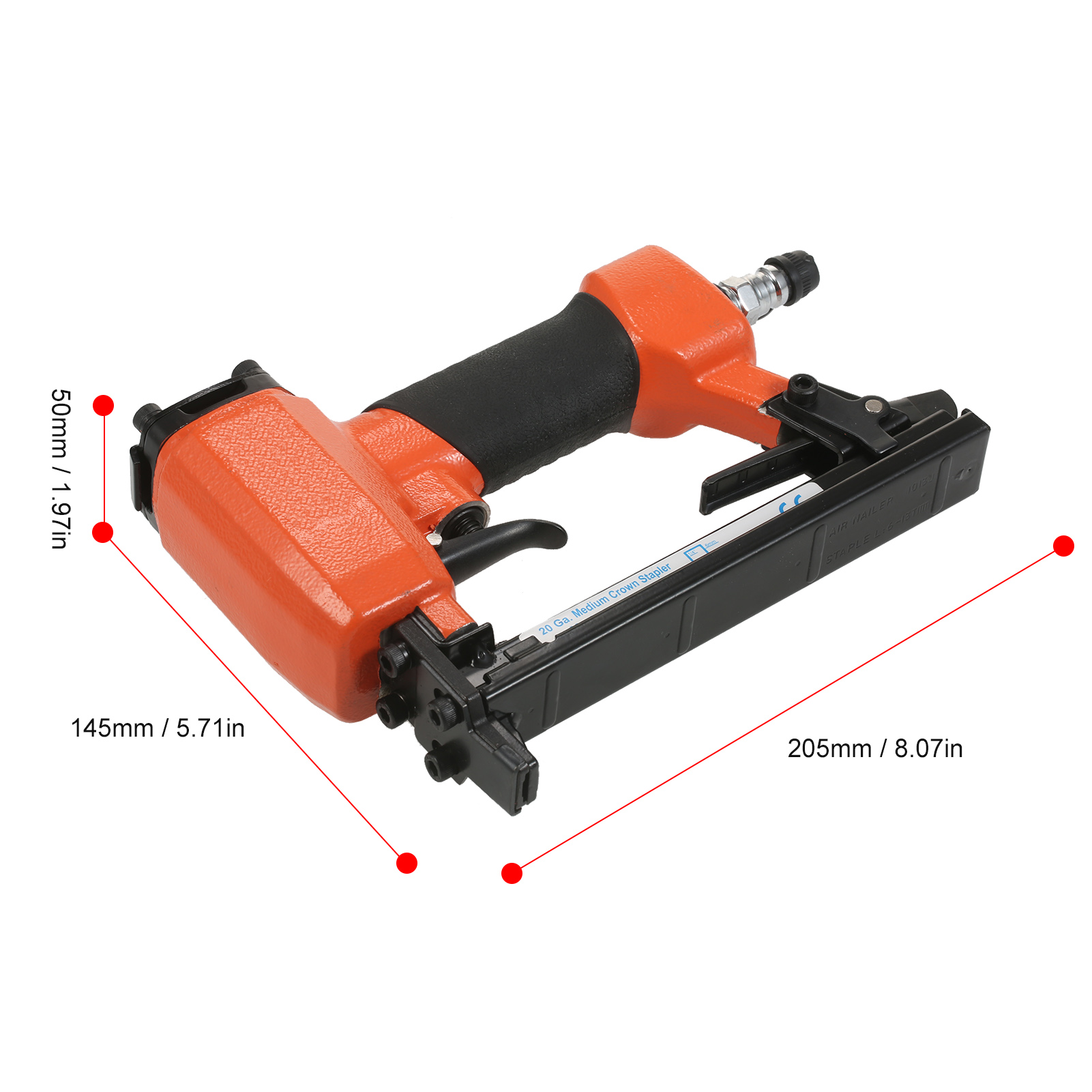 23 Gauge Micro Pin Nailer 1/2 Inch to 1 Inch Air Nailer Pneumatic Finishing Stapler Air Power Nil Gun for Woodworking Furniture: Type 4