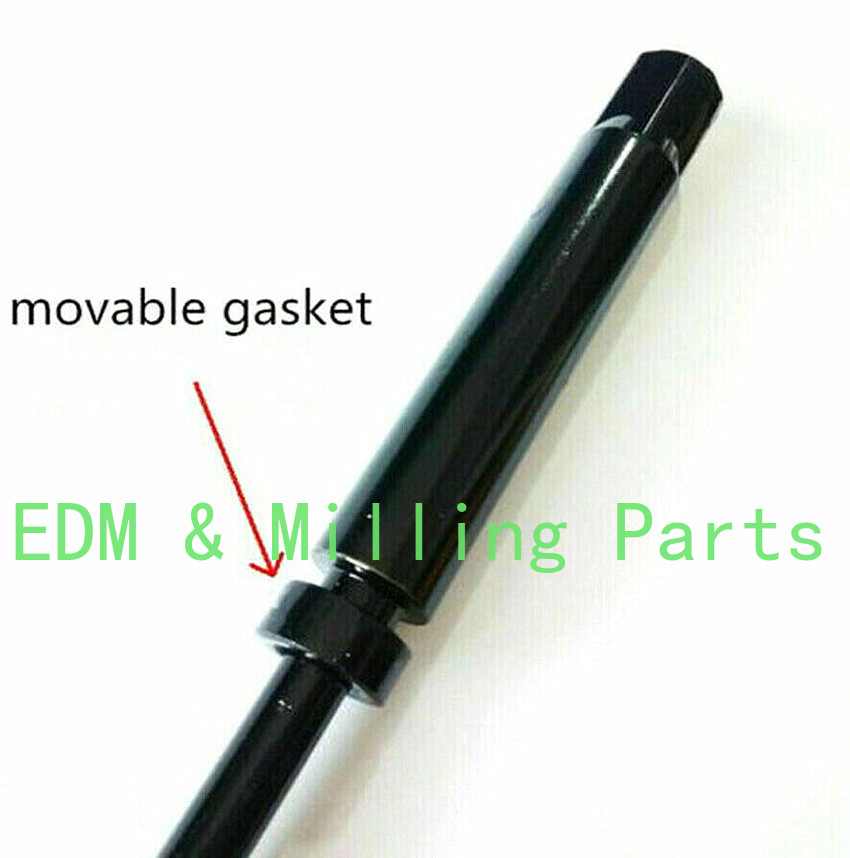 CNC R8 Draw Bar For Milling Machine Part Bridgeport Overall Drawbar 7/16 Thread Mill Part