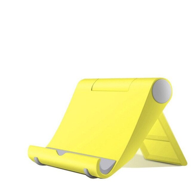 Mini Stand Multi-Angle Phone Holder: Yellow