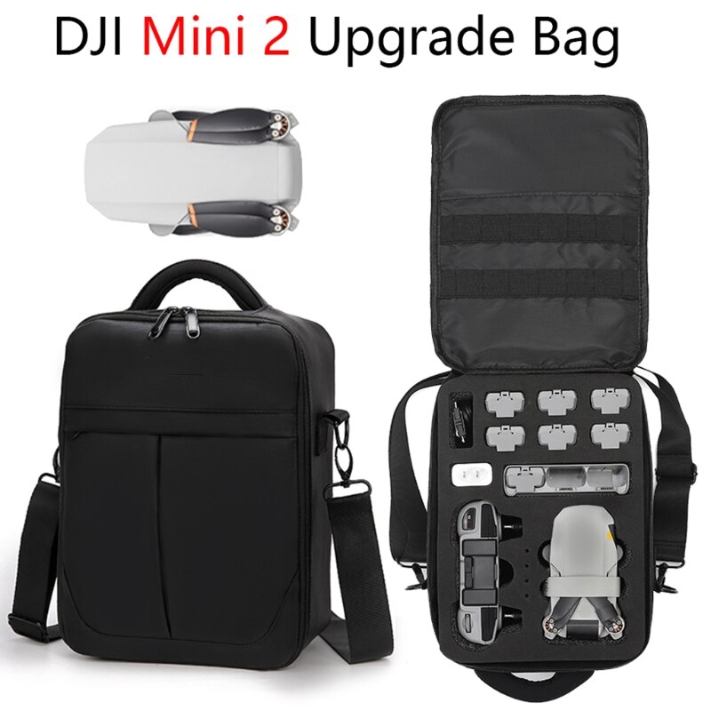 Przenośna torba na ramię przechowywanie torebka plecak odporny na wstrząsy futerał robić przenoszenia dla-DJI mini 2 akcesoria robić dronów X6HB