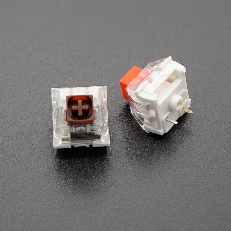 Kailh Mechanischer Tastaturschalter RGB SMD Schwarz verrotten Braun Blau Weiß Kasten Staubdichte Tastatur DIY Geeignet für Kirsche MX-Schalter