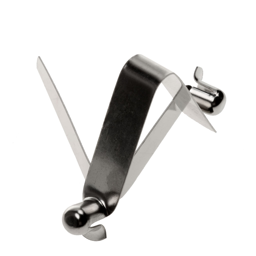 10 Pcs Metal Tent Pole Kayak Paddle Push Button Spring Snap Clip Locking Tube Pin for Telescoping Tubing