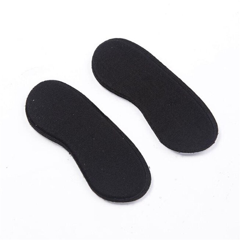 2 Stuks Hoge Prestaties Foam Inlegzolen Anti Slip Kussen Pads Voeten Care Tools Protector Wrijven Hak Schoenen Inlegzolen Insert: black C