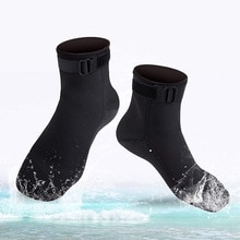 Chaussettes en néoprène 3mm Volley-Ball de Plage Sable Football Chaussettes chaussures de Wading Adapté Pour La Plongée, la Natation, Le Surf, la Plongée En Apnée, Pêche