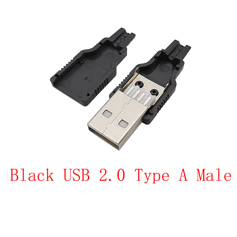 Złącza USB Micro USB/typ C / USB 2.0 typ męski żeński Adapter do lutowania dane naprawcze gniazda wtyczek do ładowania: Czerwony / 10-19 Sztuk
