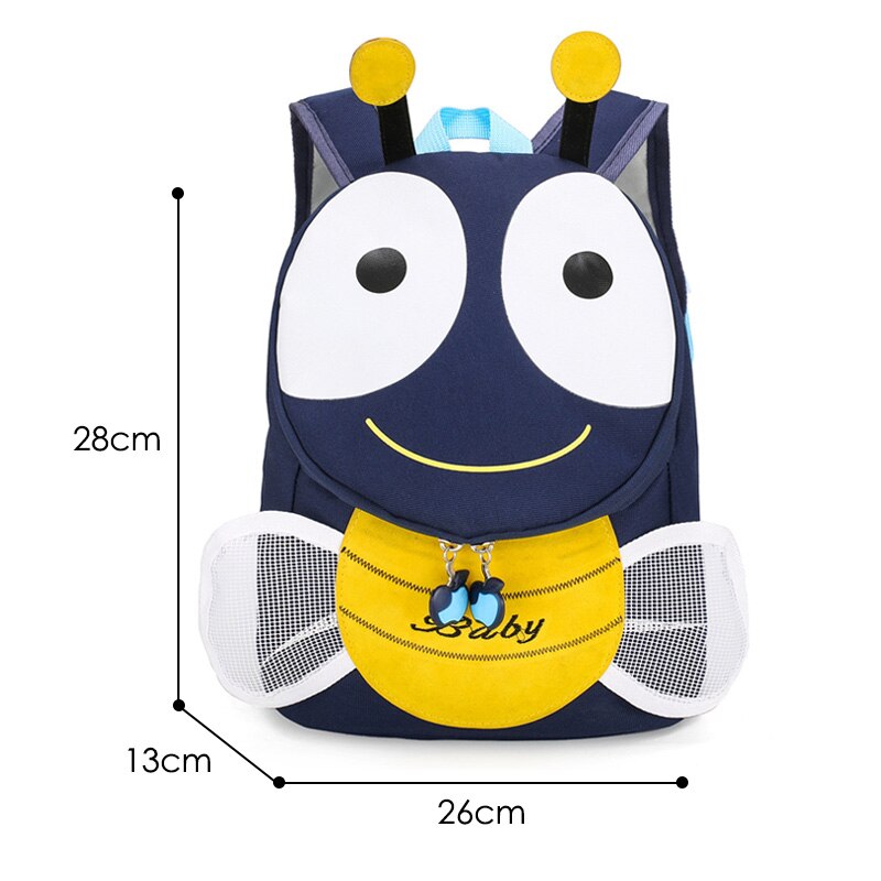 Elephant School toddler Backpack for Children Cute 3D Animal Kids School Bags Boys Girls Schoolbag plecak szkolny: 19