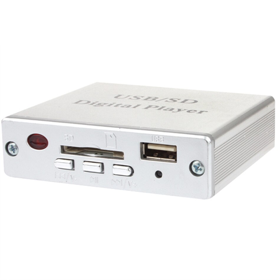 Draagbare Eindversterker MP3 Sd Usb Audio Player Reader 3-Elektronische Toetsenbord Controle Met Afstandsbediening
