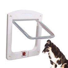 Puerta de seguridad abatible con cierre para perros y cachorros, Gato de mascotas, adecuada para cualquier pared, Gato pequeños, suministros para mascotas
