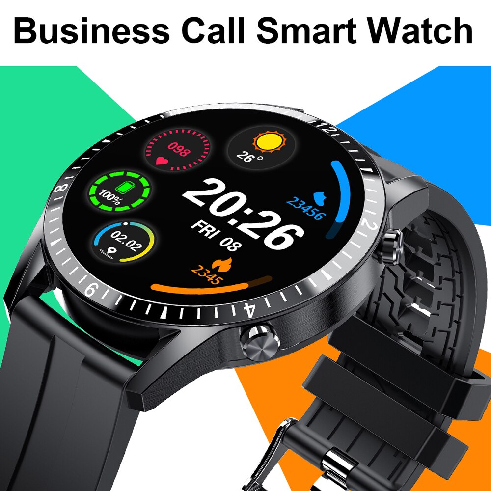 Smart Uhr Für Männer I9 Bluetooth Anruf Smartwatch Herz Rate Mehrere Sport Modus Wasserdichte PK GT2 Wacth Für HuaWei Android IOS