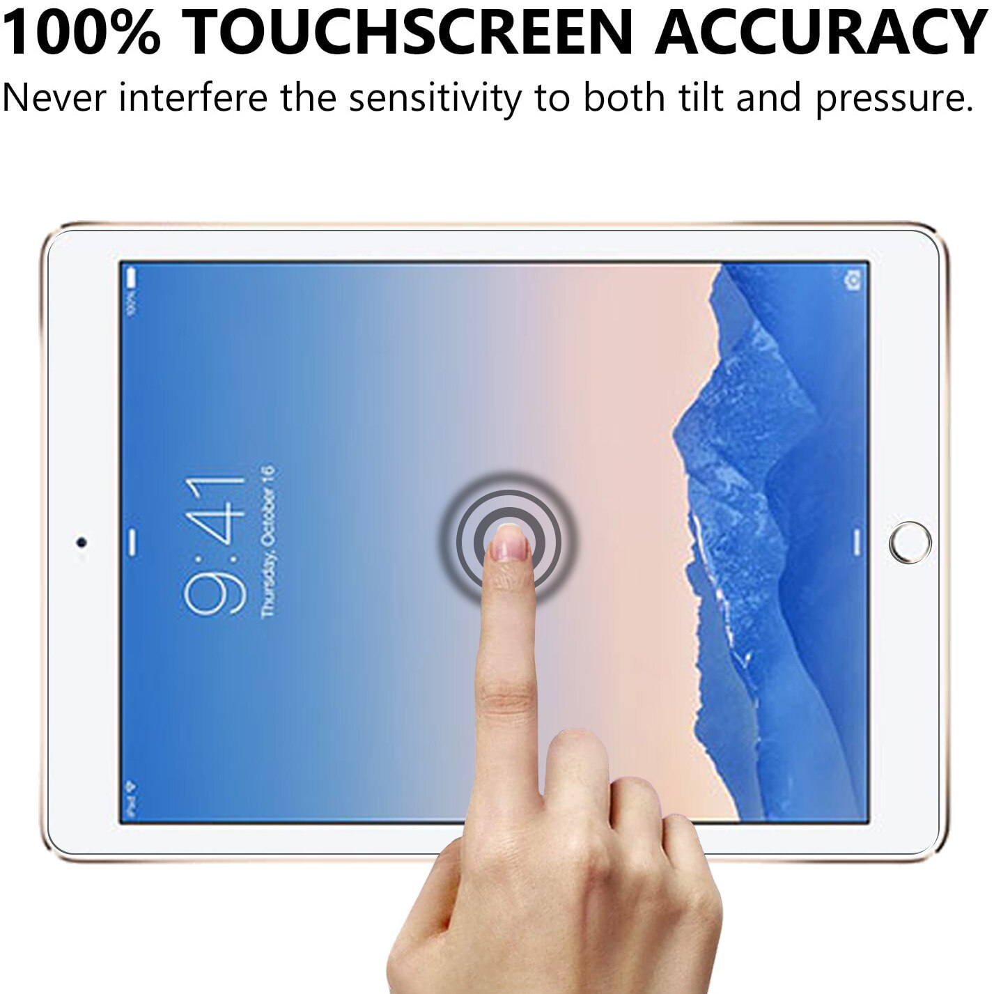 Voor Ipad Air Screen Protector, tablet Beschermende Film Gehard Glas Voor Ipad Air (A1474 /A1475 /A1476)