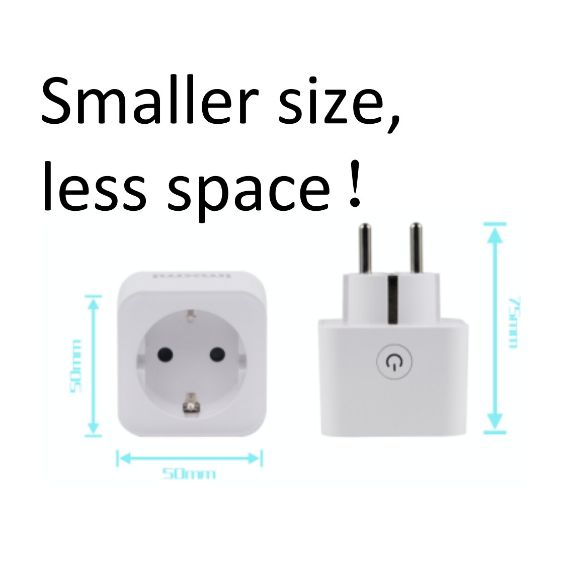 Smart Plug WiFi Socket EU 16A Timer Timing count down function Tuya Smart Life APP Control Works With Alexa Google Assistant