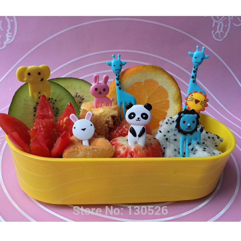 Fourchettes de fruits pour enfants | offres spéciales 10 pièces nouvelles fourchettes de fruits, Bento enfants décor de boîte à déjeuner accessoire