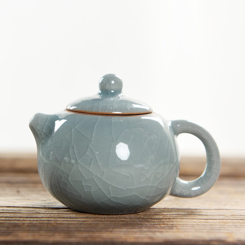 1PC 100ml Mini Teapot Pocket Hand Pot Small Fingertips Tea Tray Decoration Tea Play Classic Pot Bubble Tea Cup