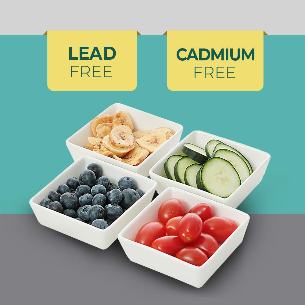 Square Ramekin Bowls, 4 oz. Ramekin Bowl for Bakin... – Grandado