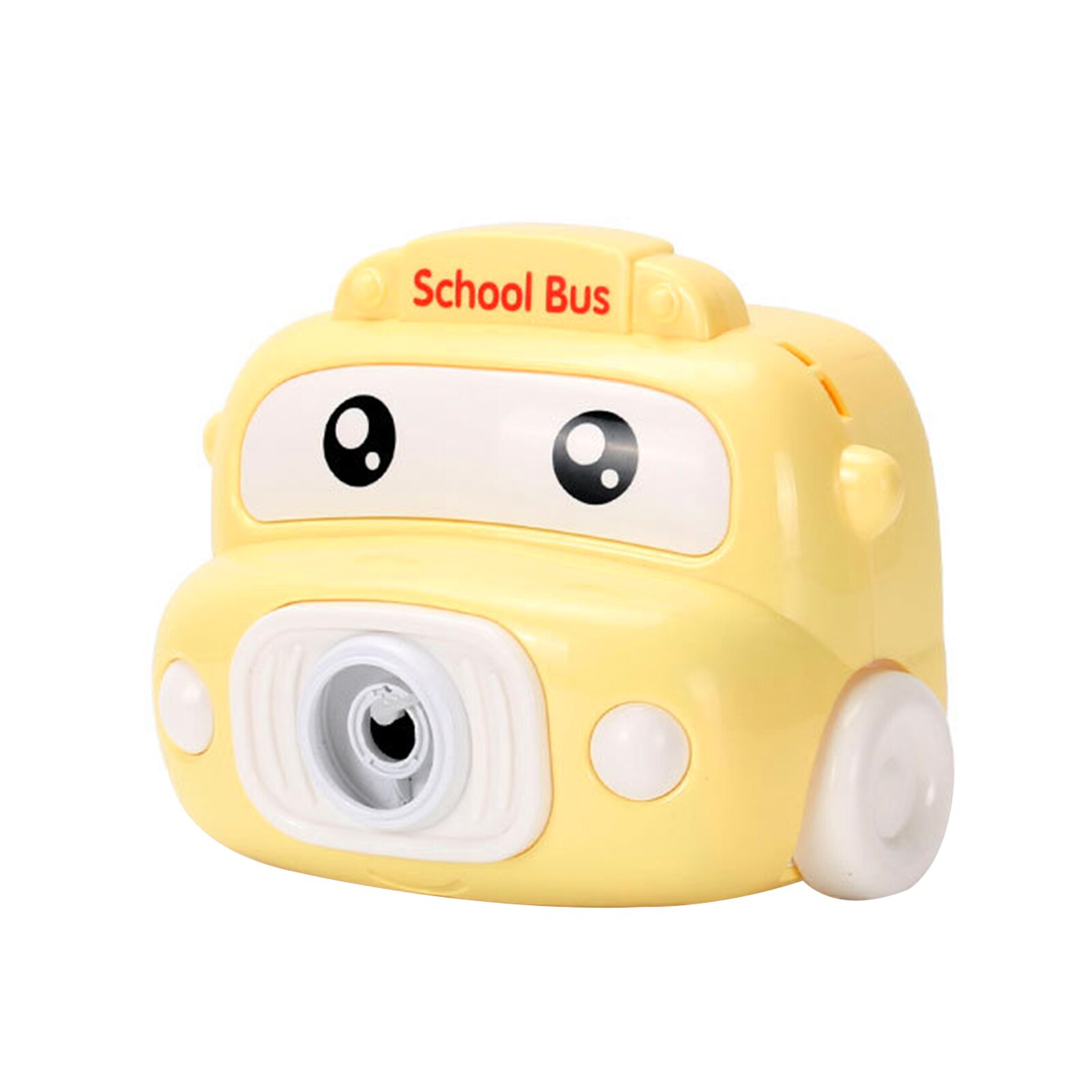 Camera Bubble Machine Automatic Bubble Blower Maker for Kids: Yellow