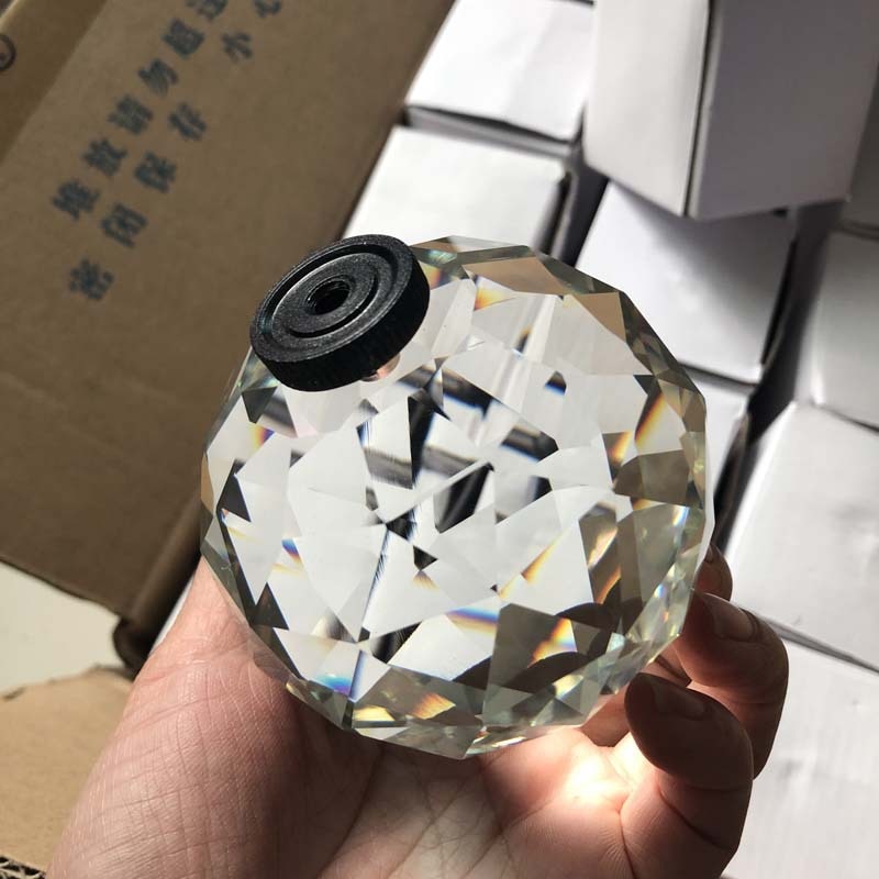 Suncatcher krystalkugle prisme diy fotografering studie tilbehør fotografering eksperiment værktøj diameter 60mm linsefilter