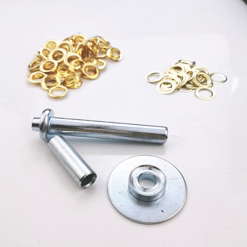 Grommet Tool Kit, Grommet Setting Tool 60 Sets Grommets Eyelets (1/2 Inch Diameter) For Leather Canvas Shower Curtains