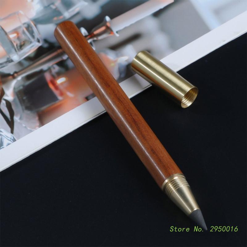 Lápices de tinta sin tinta, lápiz eterno de escritura ilimitada, escritura suave, bolígrafo sin tinta de Metal, papelería escolar de oficina
