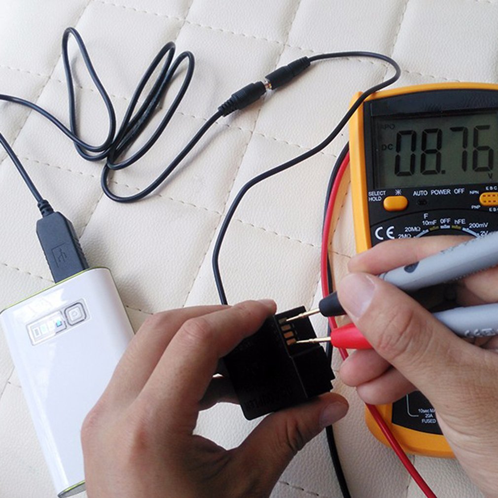 Dc 5V 2A Drive Usb Kabel Verbeteren Spanning Met Dc 4.0*1.7Mm Voor Dc Coupler Dmw DCC3 DCC6 DCC8 DCC9 DCC11 DCC12 DCC15 EP-5A EP-5B