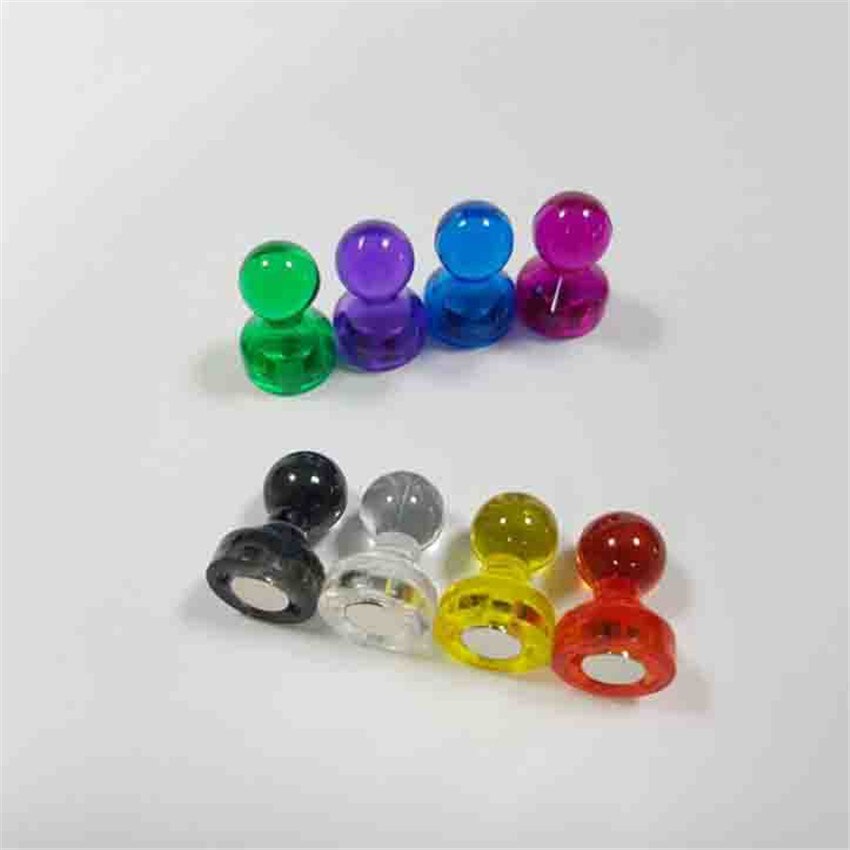 Thumback Mini 10pcs/lot 11*17mm Colored Strong Magnetic Thumbtac... – Grandado