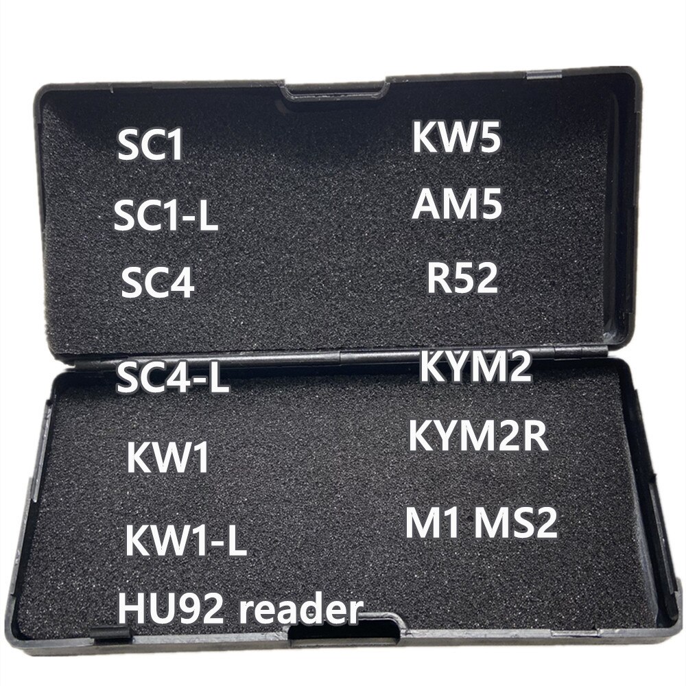 Set Grimaldelli 3 In 1: Pettine Per Serrature – Strumento Per Locksport O Regalo